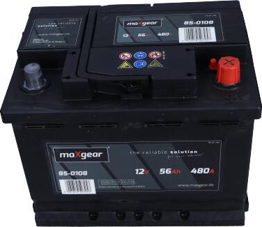 Maxgear 556400048 D722 - Batería de arranque parts5.com
