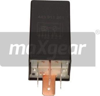 Maxgear 50-0007 - Appareil de commande, temps de préchauffage parts5.com