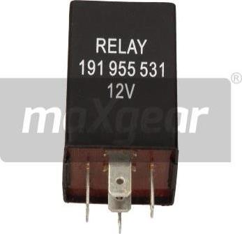 Maxgear 50-0010 - Relay, wipe / wash interval parts5.com