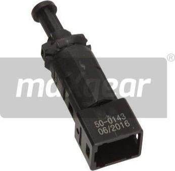 Maxgear 50-0143 - Выключатель фонаря сигнала торможения parts5.com