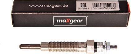 Maxgear 66-0012 - Bujía de precalentamiento parts5.com