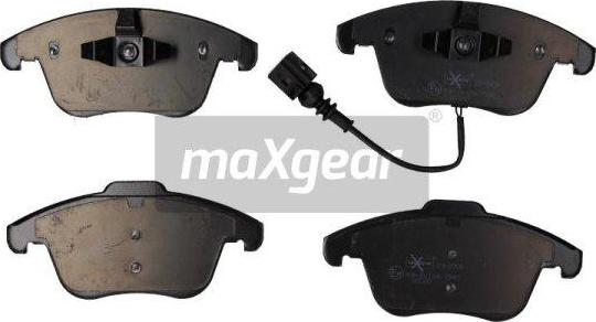 Maxgear 19-0906 - Sada brzdových platničiek kotúčovej brzdy parts5.com