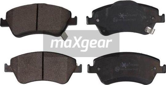 Maxgear 19-0901 - Fékbetétkészlet, tárcsafék parts5.com