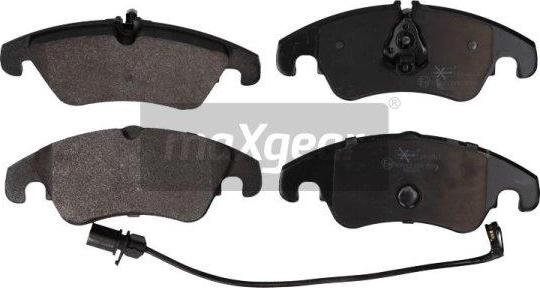 Maxgear 19-0911 - Комплект спирачно феродо, дискови спирачки parts5.com