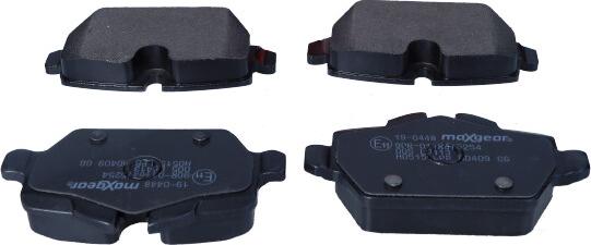 Maxgear 19-0448 - Brake Pad Set, disc brake parts5.com