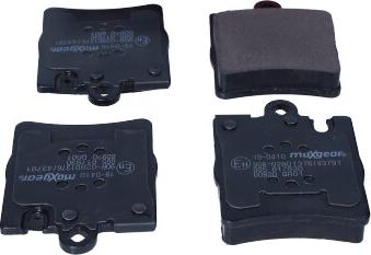 Maxgear 19-0410 - Brake Pad Set, disc brake parts5.com