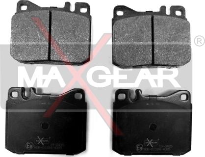 Maxgear 19-0435 - Fékbetétkészlet, tárcsafék parts5.com