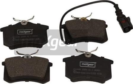 Maxgear 19-0430 - Brake Pad Set, disc brake parts5.com