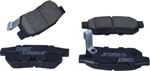 Maxgear 19-0431 - Komplet kočnih obloga, disk kočnica parts5.com