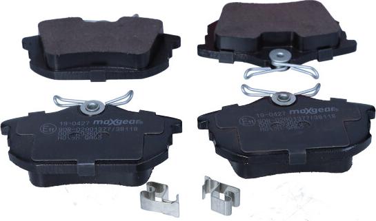 Maxgear 19-0427 - Brake Pad Set, disc brake parts5.com