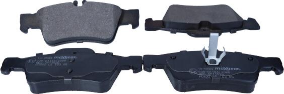 Maxgear 19-0593 - Brake Pad Set, disc brake parts5.com