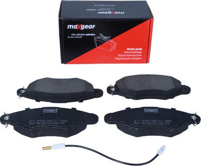 Maxgear 19-0555 - Brake Pad Set, disc brake parts5.com