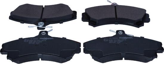 Maxgear 19-0550 - Brake Pad Set, disc brake parts5.com