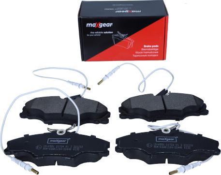 Maxgear 19-0551 - Brake Pad Set, disc brake parts5.com