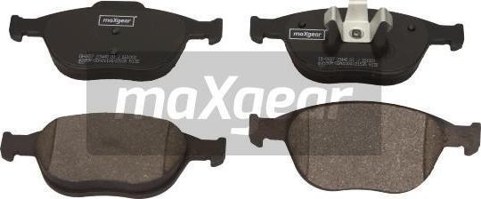 Maxgear 19-0657 - Σετ τακάκια, δισκόφρενα parts5.com