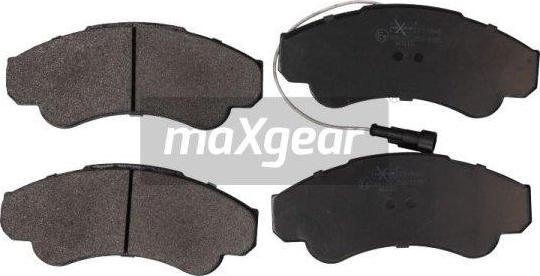 Maxgear 19-0668 - Комплект спирачно феродо, дискови спирачки parts5.com