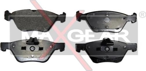 Maxgear 19-0631 - Brake Pad Set, disc brake parts5.com