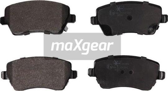 Maxgear 19-0892 - Σετ τακάκια, δισκόφρενα parts5.com