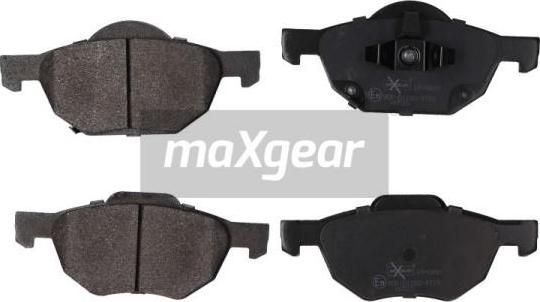 Maxgear 19-0881 - Komplet pločica, disk-kočnica parts5.com