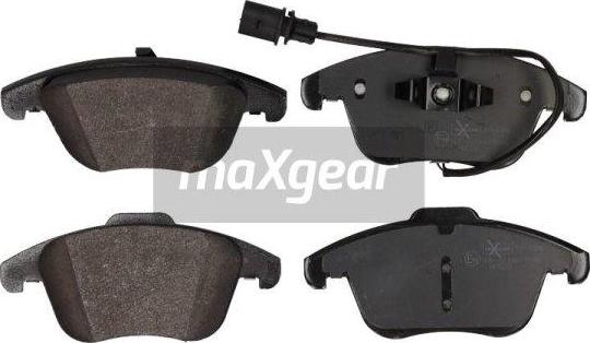 Maxgear 19-1996 - Juego de pastillas de freno parts5.com