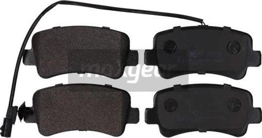 Maxgear 19-1993 - Brake Pad Set, disc brake parts5.com