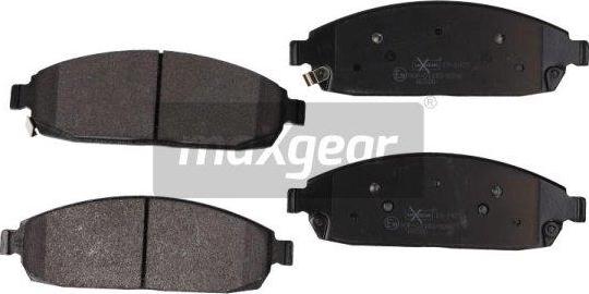 Maxgear 19-1437 - Fékbetétkészlet, tárcsafék parts5.com