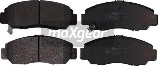 Maxgear 19-1422 - Σετ τακάκια, δισκόφρενα parts5.com