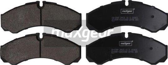 Maxgear 19-1099 - Brake Pad Set, disc brake parts5.com