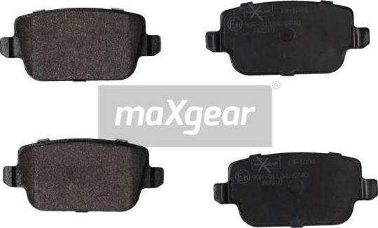 Maxgear 19-1094 - Fékbetétkészlet, tárcsafék parts5.com