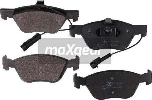 Maxgear 19-1086 - Juego de pastillas de freno parts5.com