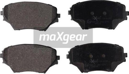 Maxgear 19-1155 - Brake Pad Set, disc brake parts5.com