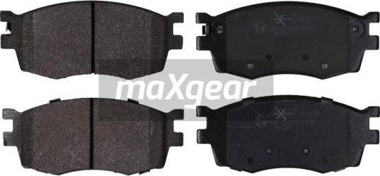 Maxgear 19-1139 - Juego de pastillas de freno parts5.com