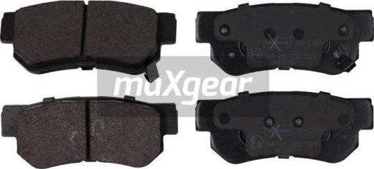 Maxgear 19-1130 - Комплект спирачно феродо, дискови спирачки parts5.com