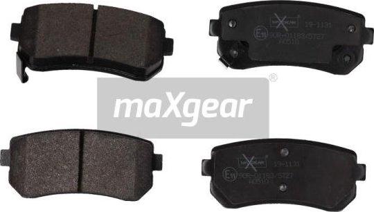 Maxgear 19-1131 - Fékbetétkészlet, tárcsafék parts5.com