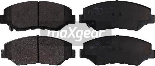 Maxgear 19-1126 - Juego de pastillas de freno parts5.com