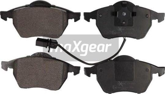 Maxgear 19-1820 - Sada brzdových platničiek kotúčovej brzdy parts5.com