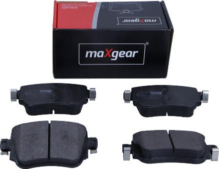 Maxgear 19-3407 - Fren balata seti, diskli fren parts5.com