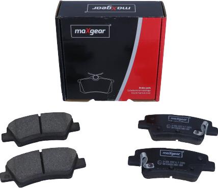 Maxgear 19-3658 - Brake Pad Set, disc brake parts5.com