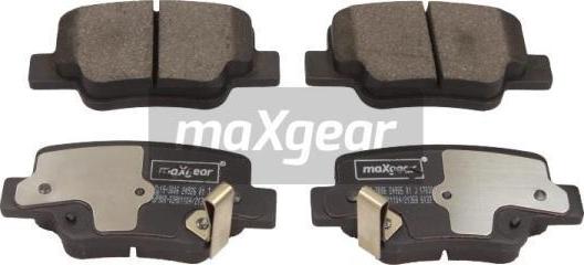 Maxgear 19-3006 - Komplet kočnih obloga, disk kočnica parts5.com