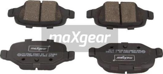 Maxgear 19-2960 - Komplet kočnih obloga, disk kočnica parts5.com