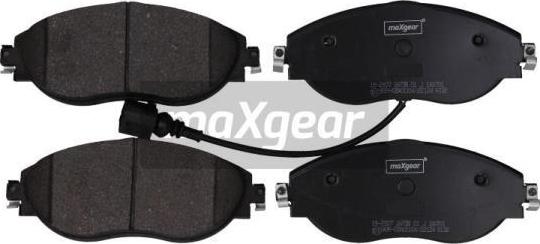 Maxgear 19-2907 - Комплект спирачно феродо, дискови спирачки parts5.com