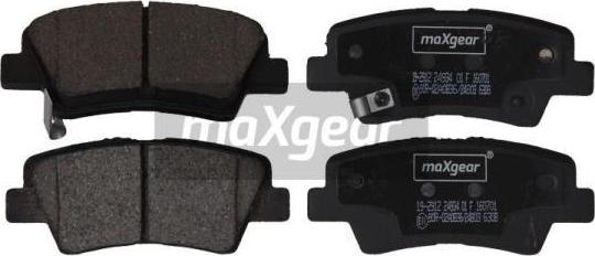 Maxgear 19-2912 - Brake Pad Set, disc brake parts5.com