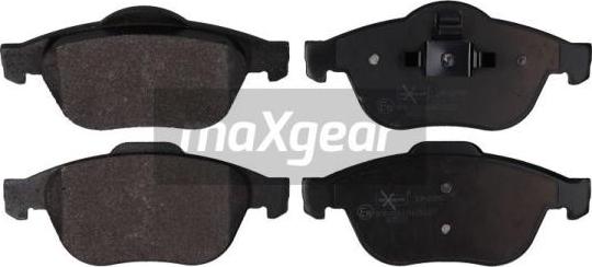 Maxgear 19-2092 - Тормозные колодки, дисковые, комплект parts5.com