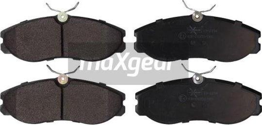 Maxgear 19-2154 - Kit de plaquettes de frein, frein à disque parts5.com