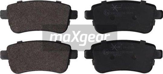 Maxgear 19-2126 - Zestaw klocków hamulcowych, hamulce tarczowe parts5.com