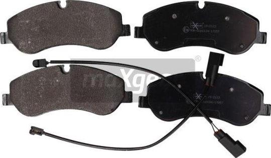 Maxgear 19-2123 - Brake Pad Set, disc brake parts5.com