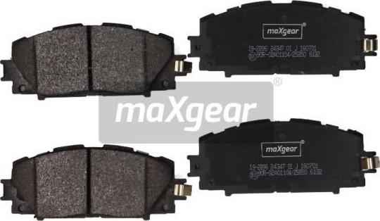 Maxgear 19-2896 - Set placute frana,frana disc parts5.com