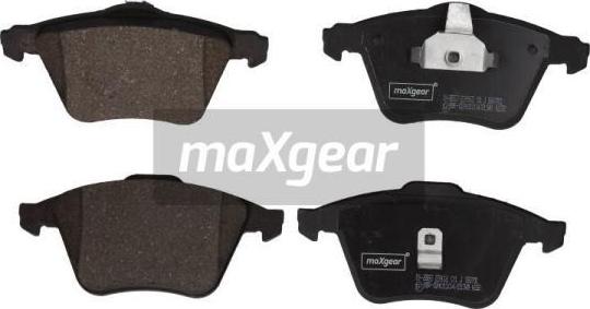 Maxgear 19-2883 - Piduriklotsi komplekt,ketaspidur parts5.com