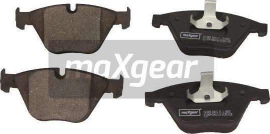 Maxgear 19-2872 - Komplet kočnih obloga, disk kočnica parts5.com