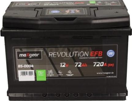 Maxgear 85-0004 - Batería de arranque parts5.com